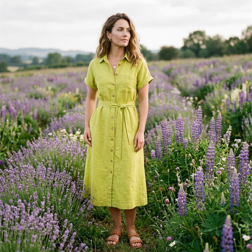 Light Green Dress